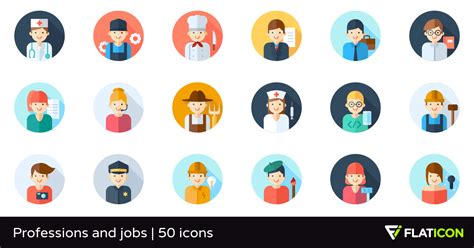 50 Free Vector Icons Of Professions And Jobs Designed By Freepik Flat