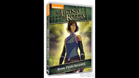 The Legend Of Korra Book 4 Balance Dvd Review Youtube