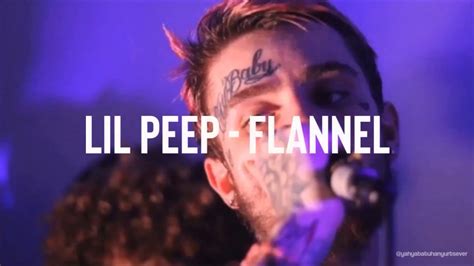 Lil Peep Flannel Lyric Video Youtube
