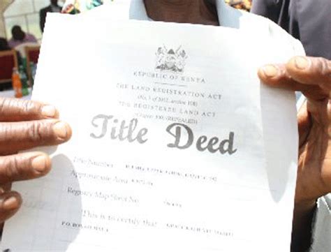 Nairobi County Government Revokes 2000 Title Deeds For Property Of