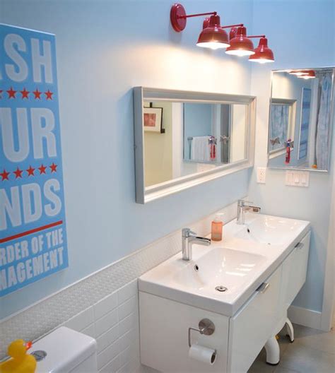 The hues can be wild or mild, but don't be tempted to give the kid's bath a mature palette. 23 Kids Bathroom Design Ideas to Brighten Up Your Home