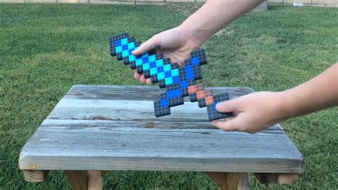 Lego Diamond Sword Minecraft Youtube