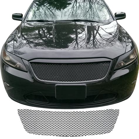 Black Grill Mesh Piece For A 2010 2012 Ford Taurus Grille Frame Not