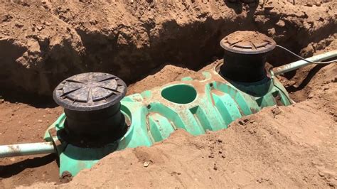Installing A New Septic System Including Tank And Leach Field Youtube