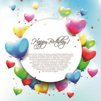 Download transparent happy birthday balloons png for free on pngkey.com. Birthday balloons border free vector download (7,581 Free ...