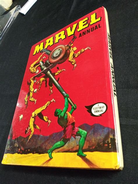 1972 Marvel Uk Annual Spider Man Hulk Fantastic Four Conan Comic Hard