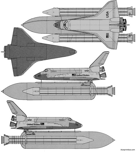 Space Shuttle Blueprints