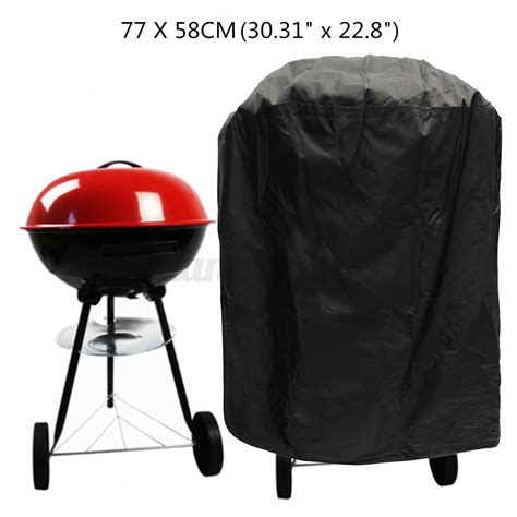 Felicite home 58 inch grill cover bbq grill cover,gas grill cover for weber,water resistant,black. Outdoor BBQ Round Waterproof Cover Barbecue Covers Grill ...
