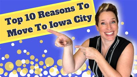 Top 10 Reasons To Move To Iowa City Youtube