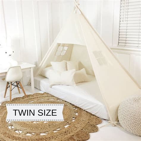 We provide canopies in mombasa and kenya with outdoor canopy tents that works well for car parking shades. Play Tent Canopy Bed in Natural Canvas - Twin | Bed tent ...