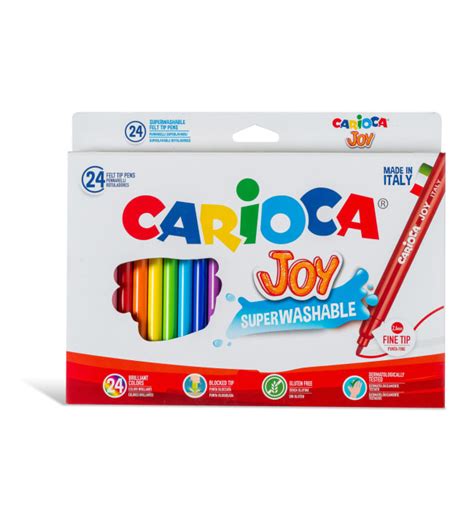 Creatività per i più piccoli! Carioca Joy 24 kpl tussi | Karkkainen.com verkkokauppa
