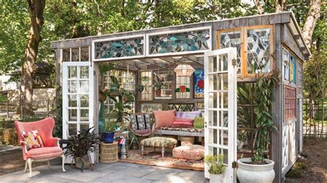Diy Window Sash To Mirror Old House Journal Magazine Backyard Greenhouse Vintage Windows
