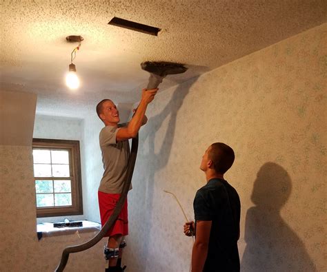 How To Remove A Popcorn Ceiling With Shop Vac Shop Poin