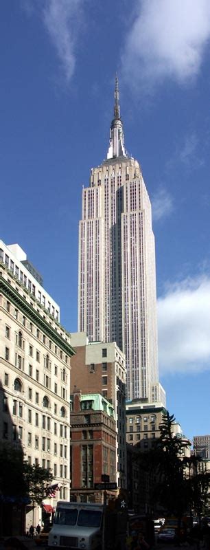 The empire state building was the tallest skyscraper in the us for 42 years, before the record. Empire State Building - The Skyscraper Center