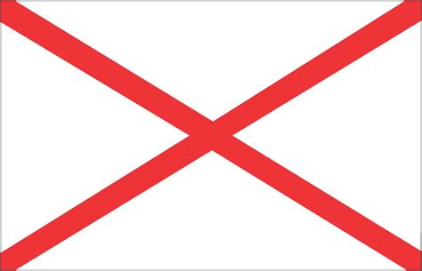 Flag of alabama state consists of a crimson cross on white background. Alabama Gun Law Changes Go Into Effect Today - Aug 1, 2013 ...