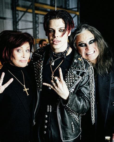 Yungblud With Ozzy And Sharon Osbourne Filming The Music Video For The