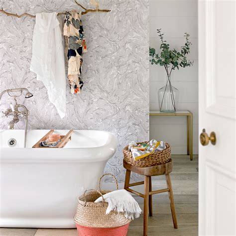 Bathroom Wallpaper Ideas Waterproof Bathroom Walllpaper