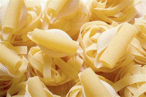 Various Types Of Pasta Full Frame Photograph By Foodcollection Fine