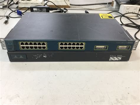Router And Switch Cisco 2500 And Catalyst 3500 Series Xl Sold As Is