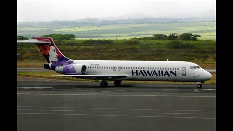 Hawaiian Airlines Boeing 717 200 Gopro Flight Kahului Maui Ogg To