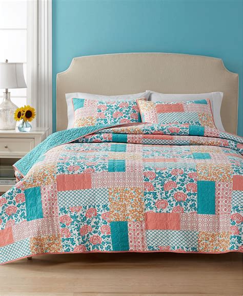 Check spelling or type a new query. Martha Stewart Collection Flower Patch Cotton Reversible ...