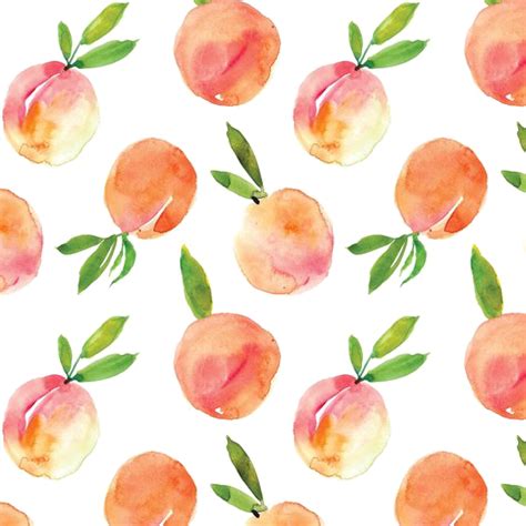 Peach Watercolor Painting Drawing Peaches Shading Png Download 564