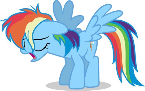 Mlp Fim Rainbow Dash Uh Vector By Luckreza8 On Deviantart