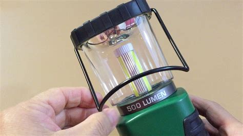 Le Lighting Ever Led Lantern Ultra Bright 500 Lumens 3 Modes Youtube