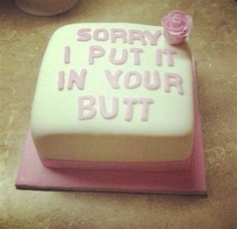 Theres Nothing Funny About These ‘hilarious Sexual Apology Cakes Metro