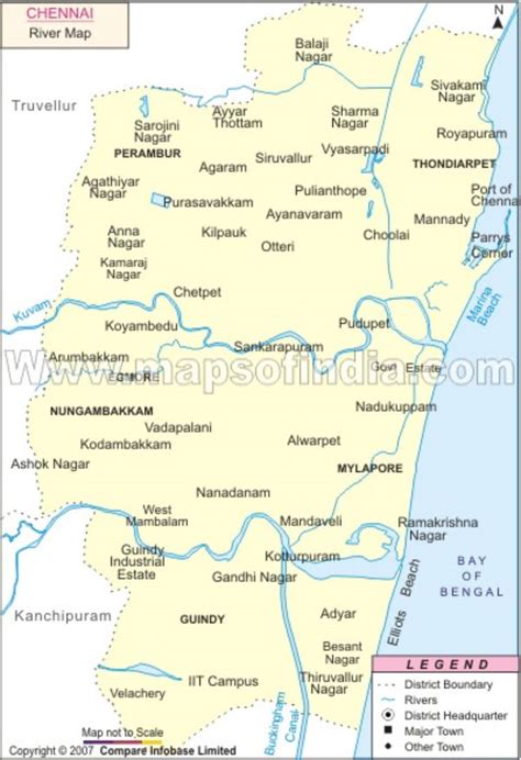You can embed, print or download the map just like any other image. Chennai River Map