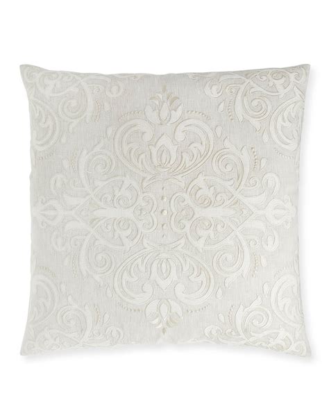 Callisto Home Roma Embroidered Pillow 22 Horchow