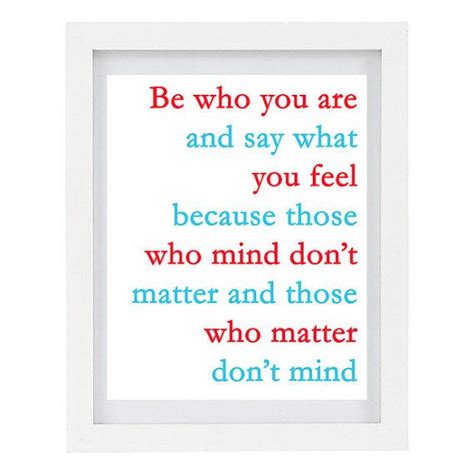 Be Who You Are Dr Seuss Quote Inspirational By Colourscapeprints 15