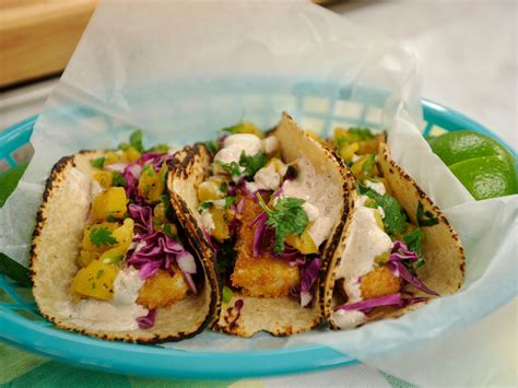 Microwave tortillas on high power until hot, soft, and pliable, 1 to 1 ½ minutes. Fish Stick Tacos | Recipe | Food network recipes, Food ...
