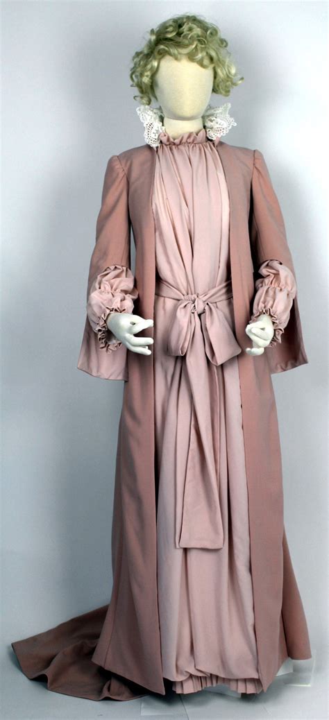 Ladies Princess Line Tea Gown With Watteau Pleat Etsy