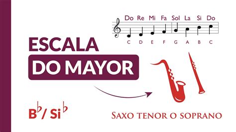 Practica 🎷 Escala Do Mayor Saxo Tenor O Soprano Bpm 60 Youtube