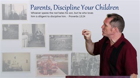 Parents Discipline Your Children Tim Conway Youtube