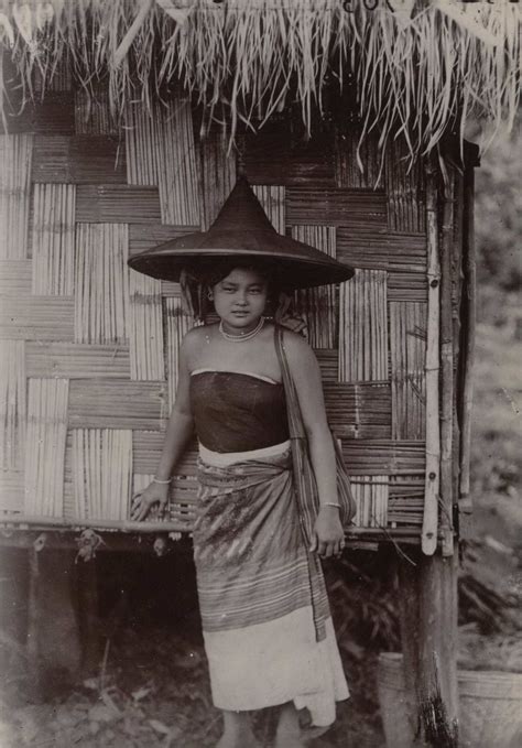Burma A Typical Shan Girl