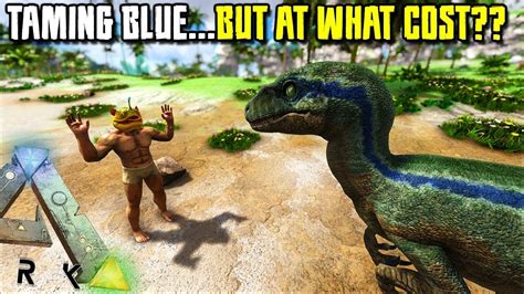 We Tamed Blue But At What Cost Jurassic Ark Ark Survival Evolved Ep91 Youtube