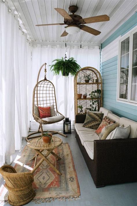 Small Sunroom Ideas With Rattan Furniture Homemydesign