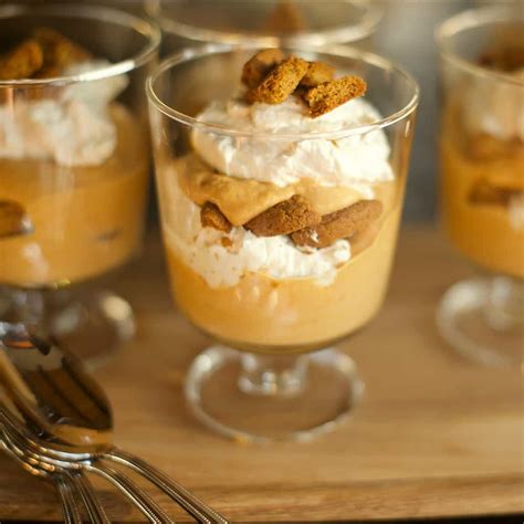 Pumpkin Gingersnap Parfaits Reluctant Entertainer