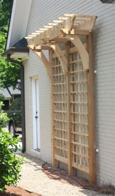 Trellis For Boring Outside Wall Tedswoodworkingteds Woodworking