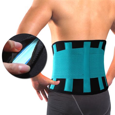 Medical Back Brace Waist Belt Spine Super Support Men Women Breathable