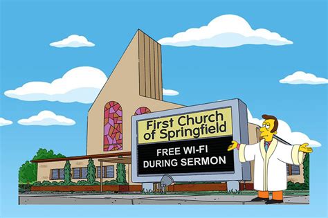 What Denomination Is The Simpsons Church Relevant