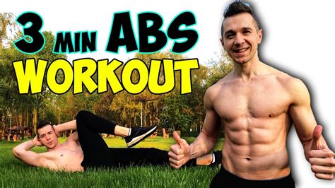 Get Your 6 Pack Abs In 3 Minutes A Day Abs Workout Challenge Youtube