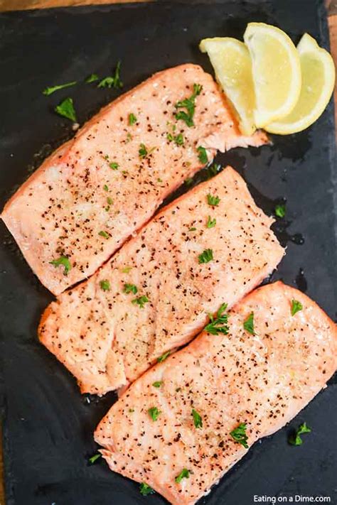The aluminum foil technique of cooking releases certain ingredients in the food. Air Fryer Salmon Recipe - Quick and Simple Salmon Recipe