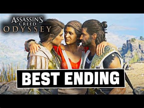 Assassin S Creed Odyssey Best Ending Deimos Good Ending Youtube