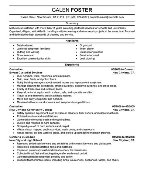What terminology to use when applying for a job. Best Cleaning Professionals Resume Example From Professional Resume Writing Service