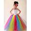 Rainbow UK Girls Dress Princess Summer Kids Tutu Wedding For 