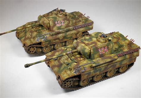 German Tiger Tank Paint Schemes