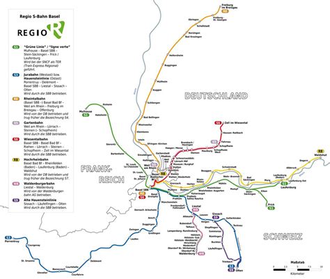 Southern Italy Train Map